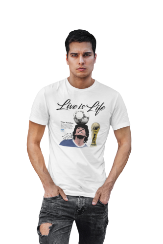 Męska Koszulka Piłkarska Diego Maradona Prezent dla Kibica 5