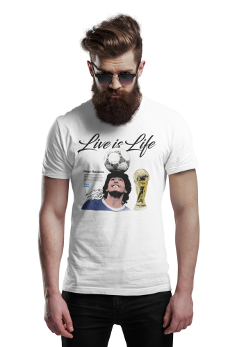 Męska Koszulka Piłkarska Diego Maradona Prezent dla Kibica 6