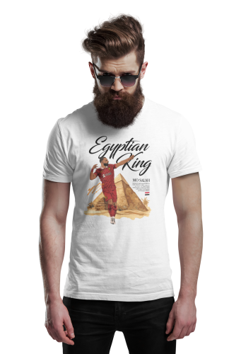 Męska Koszulka Piłkarska Mohamed Salah Prezent dla Kibica 6