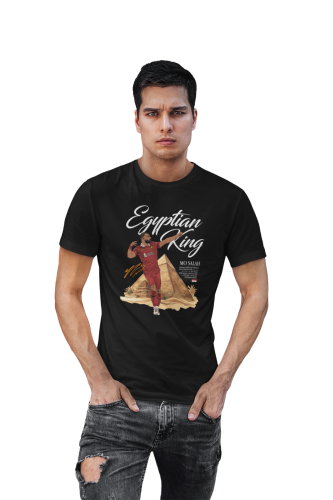 Męska Koszulka Piłkarska Mohamed Salah Egyptian King Prezent dla Kibica 5