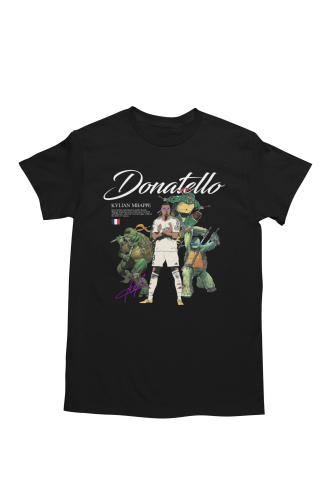 Męska Koszulka Piłkarska Mbappe Donatello Streetwear Prezent dla Kibica 7