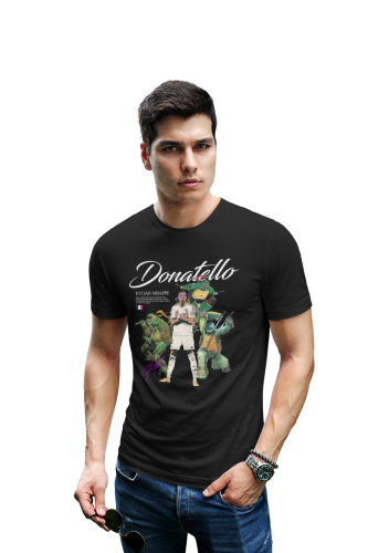 Męska Koszulka Piłkarska Mbappe Donatello Streetwear Prezent dla Kibica 4