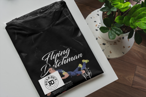 Koszulka Piłkarska Flying Dutchman Van Persie T-Shirt Męski Streetwear 8