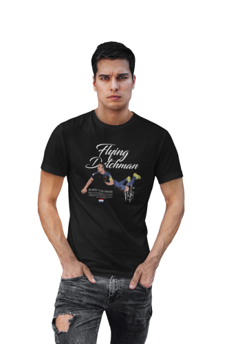 Koszulka Piłkarska Flying Dutchman Van Persie T-Shirt Męski Streetwear 5