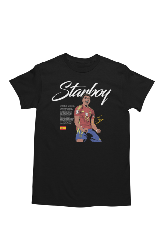 Koszulka Piłkarska Lamine Yamal Starboy T-Shirt Młoda Gwiazda Futbolu Prezent 7