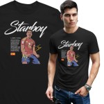 Koszulka Piłkarska Lamine Yamal Starboy T-Shirt Młoda Gwiazda Futbolu Prezent