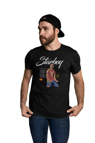 Koszulka Piłkarska Lamine Yamal Starboy T-Shirt Młoda Gwiazda Futbolu Prezent 3