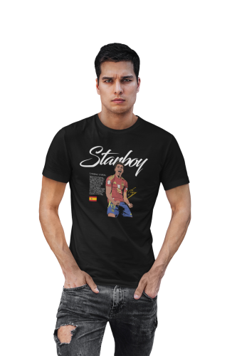 Koszulka Piłkarska Lamine Yamal Starboy T-Shirt Młoda Gwiazda Futbolu Prezent 5