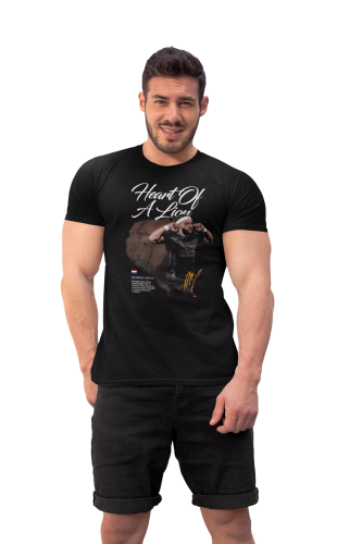 Koszulka Piłkarska Memphis Depay Heart Of A Lion T-Shirt Prezent dla Kibica 2