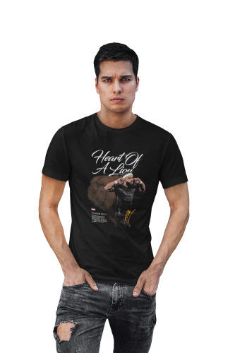 Koszulka Piłkarska Memphis Depay Heart Of A Lion T-Shirt Prezent dla Kibica 5