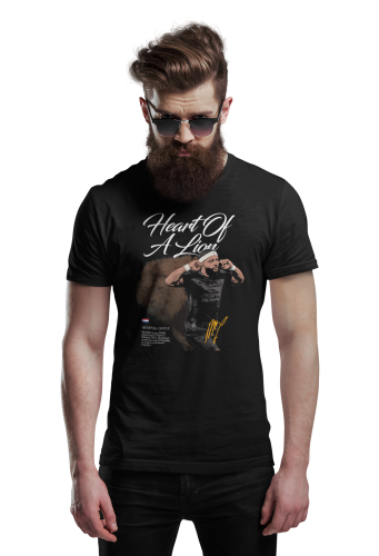 Koszulka Piłkarska Memphis Depay Heart Of A Lion T-Shirt Prezent dla Kibica 6