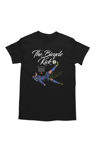 Koszulka Cristiano Ronaldo The Bicycle Kick T-Shirt Piłka Nożna Legendarny Gol 7