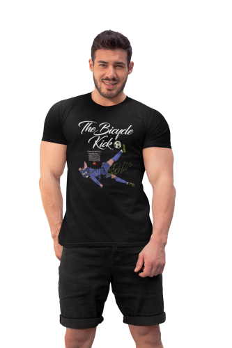 Koszulka Cristiano Ronaldo The Bicycle Kick T-Shirt Piłka Nożna Legendarny Gol 2