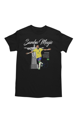 Koszulka Piłkarska Neymar Samba Magic T-Shirt Prezent dla Kibica 7