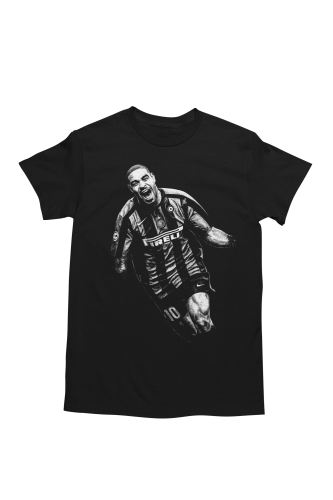 Męska Koszulka Piłkarska Adriano Inter Mediolan Legendarny Napastnik 7