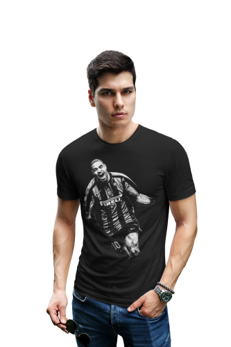 Męska Koszulka Piłkarska Adriano Inter Mediolan Legendarny Napastnik 4