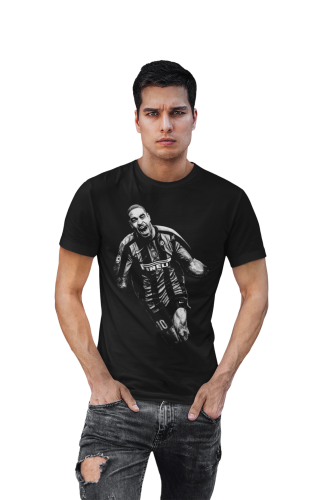 Męska Koszulka Piłkarska Adriano Inter Mediolan Legendarny Napastnik 5