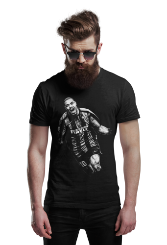 Męska Koszulka Piłkarska Adriano Inter Mediolan Legendarny Napastnik 6