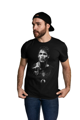 Koszulka Cristiano Ronaldo Manchester United – Legendarny Piłkarz | T-Shirt Męski 3