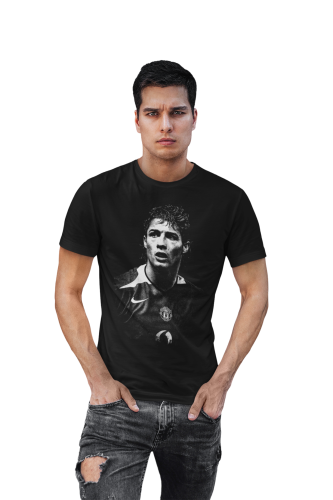 Koszulka Cristiano Ronaldo Manchester United – Legendarny Piłkarz | T-Shirt Męski 5