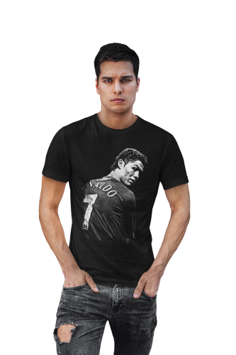 Koszulka Cristiano Ronaldo nr 7 – Legendarny Piłkarz | T-Shirt Męski Premium 5