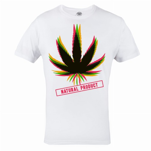 KOSZULKA CANABIS MARIHUANA WEED 420 ZIOŁO LIŚĆ JOINT REGGAE  WEED21 1