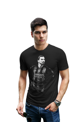 Koszulka Zlatan Ibrahimović – AC Milan | Legendarny Piłkarz | T-Shirt Męski 4