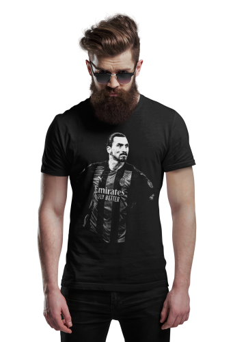 Koszulka Zlatan Ibrahimović – AC Milan | Legendarny Piłkarz | T-Shirt Męski 6