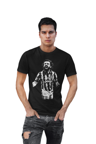 Koszulka Andrea Pirlo – Juventus | Włoska Legenda Futbolu | T-Shirt Męski 5