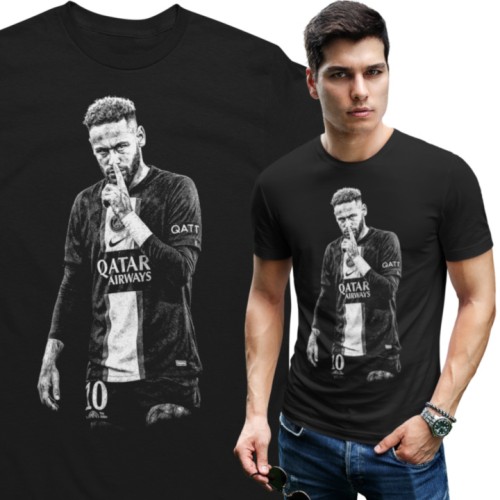 Koszulka męska Neymar Jr – PSG Paris | Piłkarski T-shirt Premium dla fana futbolu 1