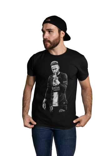 Koszulka męska Neymar Jr – PSG Paris | Piłkarski T-shirt Premium dla fana futbolu 3