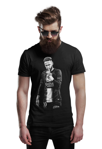 Koszulka męska Neymar Jr – PSG Paris | Piłkarski T-shirt Premium dla fana futbolu 6