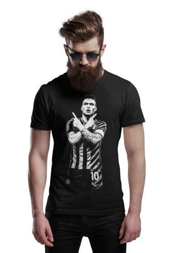 Koszulka męska Lautaro Martínez – Inter Mediolan | Piłkarski T-shirt Premium dla fana calcio 6