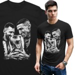 Koszulka męska Argentina – Messi & Di María | Mistrzowie Świata 2022 | T-shirt piłkarski