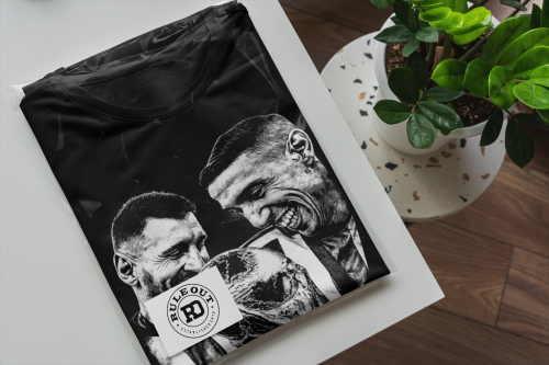 Koszulka męska Argentina – Messi & Di María | Mistrzowie Świata 2022 | T-shirt piłkarski 8