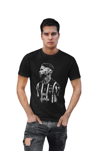 Koszulka męska Sergio Ramos – Monterrey | Ikona futbolu | T-shirt piłkarski 5