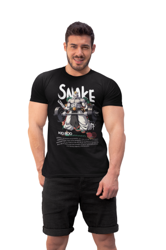 Męska koszulka Dragon Ball Z Kid Buu Anime Manga Siłownia Gym 3