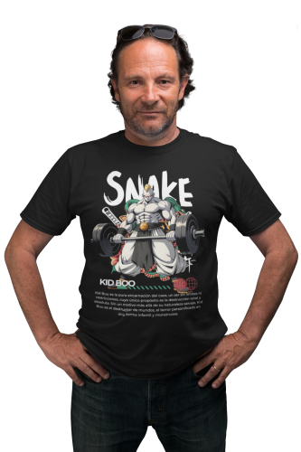 Męska koszulka Dragon Ball Z Kid Buu Anime Manga Siłownia Gym 6