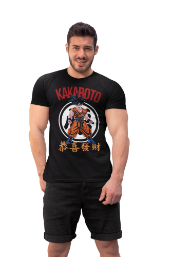 Męska koszulka Dragon Ball Z Goku Anime Manga Siłownia Gym Power 3