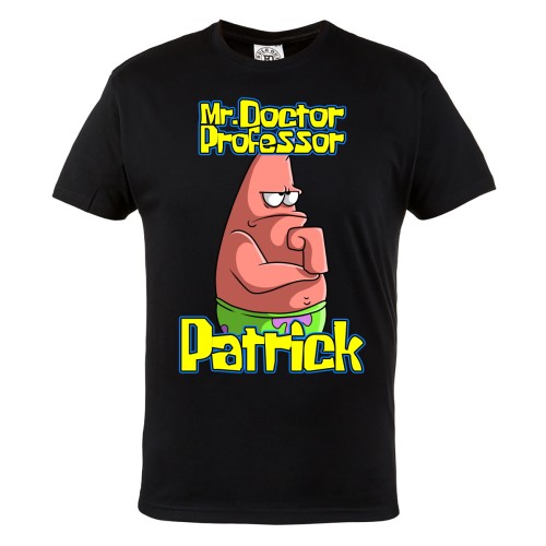  MĘSKA KOSZULKA BAJKA SPONGEBOB PROFESOR PATRYK 