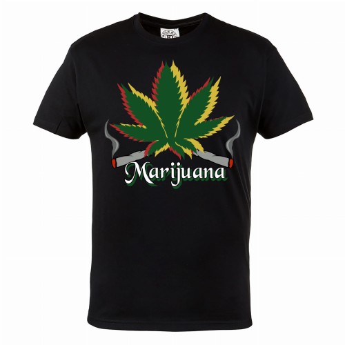 KOSZULKA WEED CANABIS MARIHUANA 420 ZIOŁO LIŚĆ JOINT REGGAE  WEED27
