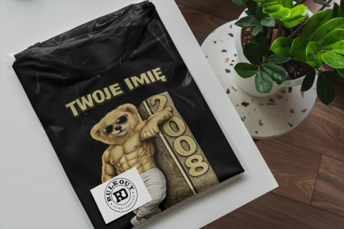 Męska Koszulka prezent na 18 Urodziny Personalizowana Twoje Imię torba gratis 6