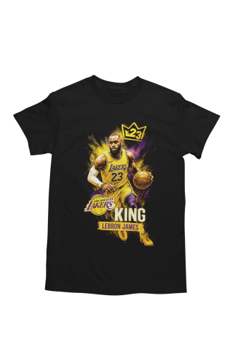 Męska koszulka koszykarska NBA LeBron James 23 Los Angeles Lakers 3