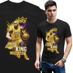 Męska koszulka koszykarska NBA LeBron James 23 Los Angeles Lakers