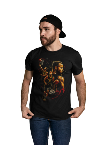 Męska koszulka koszykarska NBA Stephen Curry 30 Golden State Warriors 2