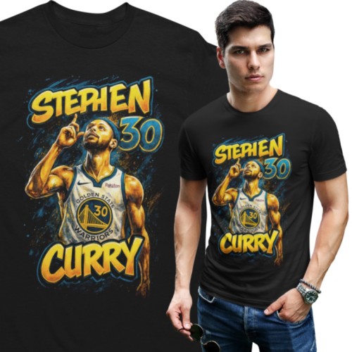 Męska koszulka NBA Curry 30 Golden State Warriors koszulka koszykarska 1