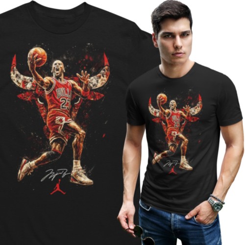 Męska koszulka koszykarska NBA Michael Jordan 23 Chicago Bulls 1