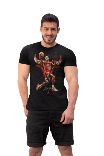 Męska koszulka koszykarska NBA Michael Jordan 23 Chicago Bulls 4