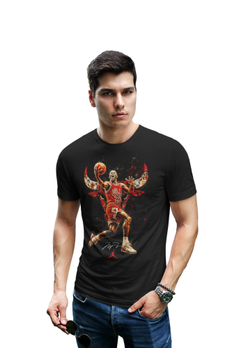 Męska koszulka koszykarska NBA Michael Jordan 23 Chicago Bulls 5