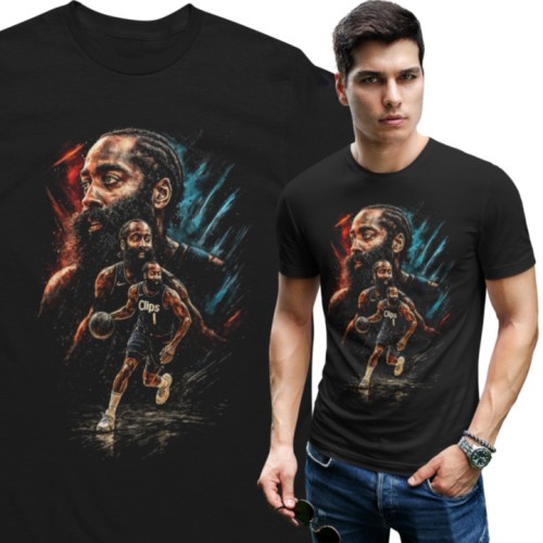 Męska koszulka koszykarska NBA James Harden Los Angeles Clippers